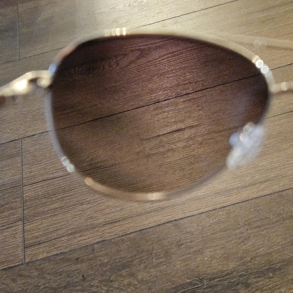 ♠️ Kate Spade Gold Aviator Sunglasses with Case - Picture 6 of 14